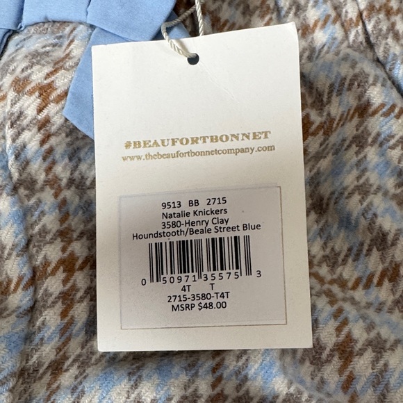 THE BEAUFORT BONNET COMPANY Natalie Knickers 4T New - Picture 3 of 4